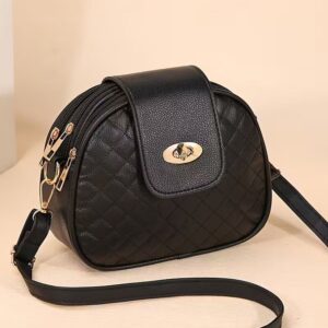 Women’s Vintage Rhombus Crossbody Bag
