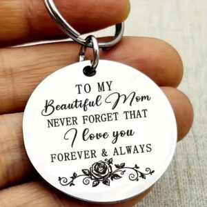 Stylish Stainless Steel Keyring