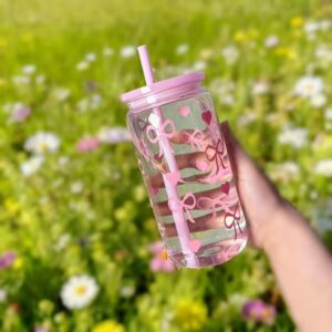 Bowknot Cute Pattern Water Cup