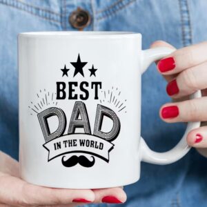 11Oz White Ceramic Coffee Mug